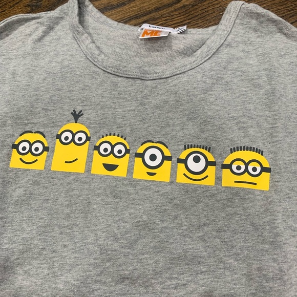 Like New Bossini x Despicable Me Minions Long Sleeve Shirt Size M (Asia sizing) - Picture 2 of 6